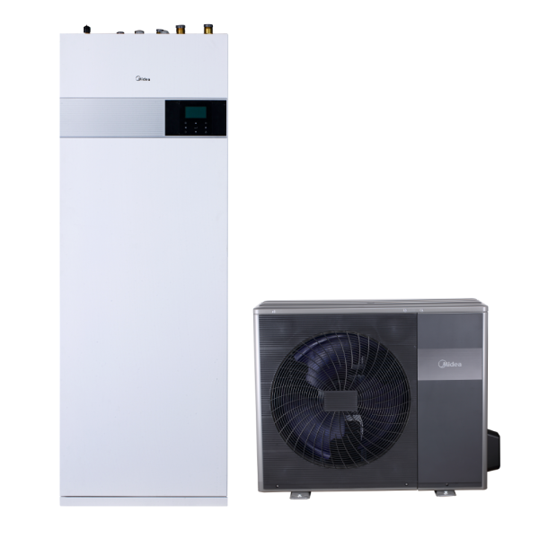 Midea MHA-V8W/D2N8-B2H2-IWT190 M-Thermal osztott hőszivattyú (R32, 8 kW, 1 fázis, 190l, fekete)